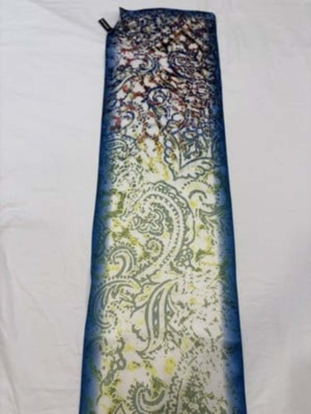 Jones Of New York Vintage Oblong Paisley printed scarf - Picture 2 of 7